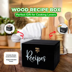 Recipe box pack of 2