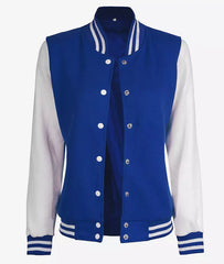 Women's Baseball-Style Varsity Jacket JNW-0080