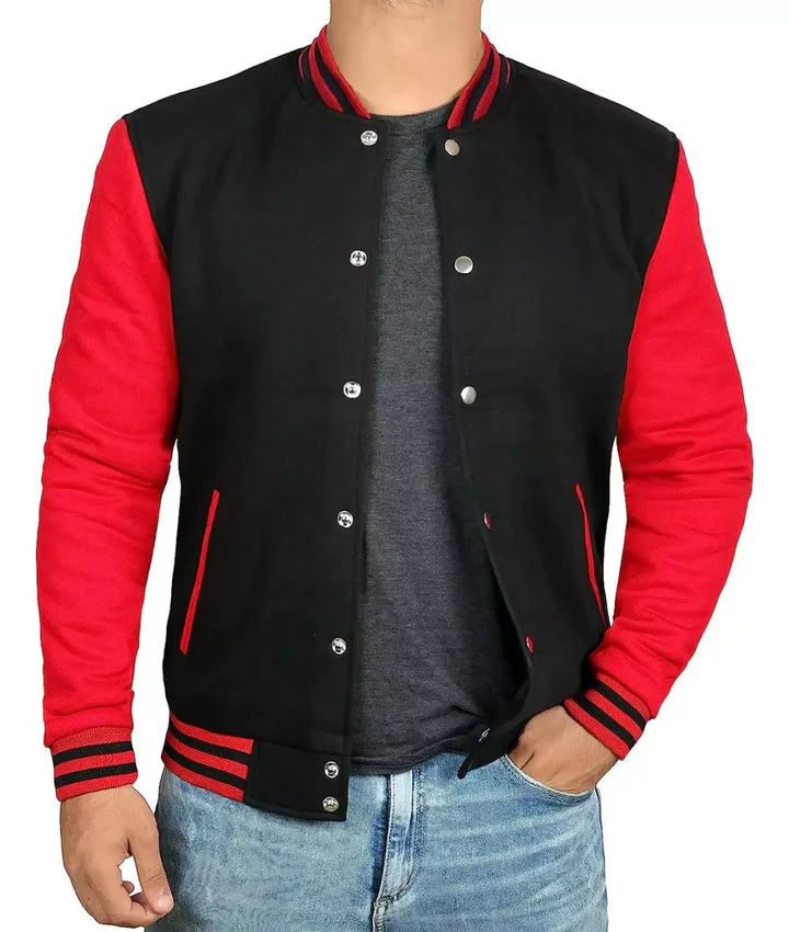 Men's Letterman Jacket - Classic Varsity Style JN-0064