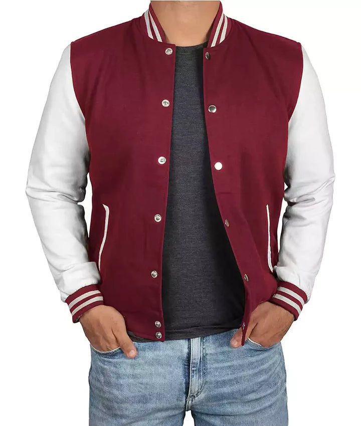 Varsity Jacket for Men - Baseball Bomber Style JN-0066