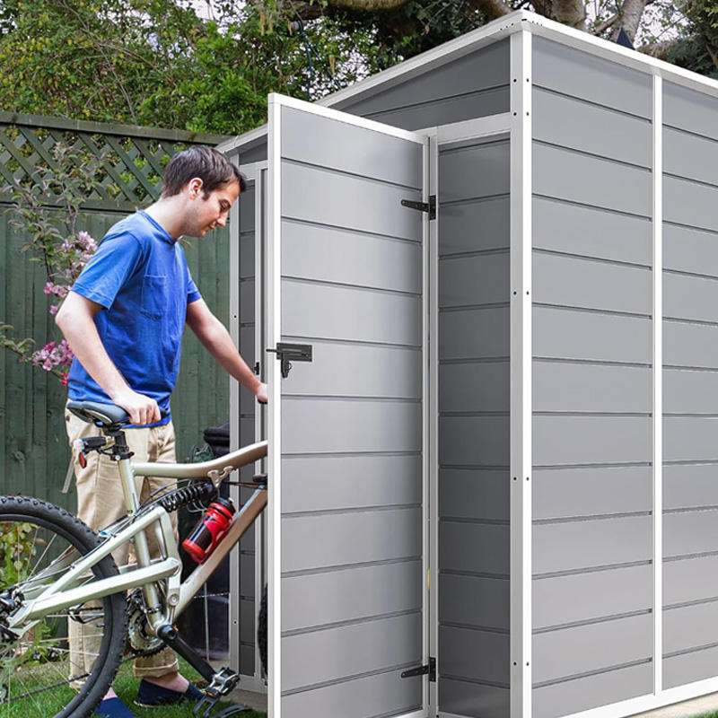 Superior Quality Prefabricated Garden Portable Sheds Outdoor Storage Shelter Plastic Storage Shed for Backyard Used