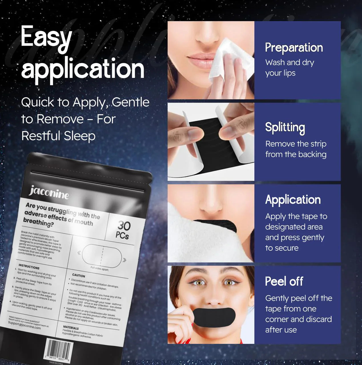 Premium tape pack of 3